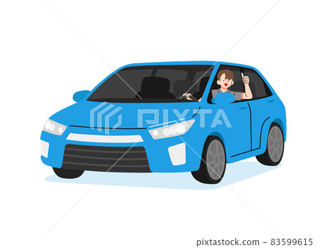 car rental and sales illustration car rental and sales illustration 83599615