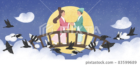 Gyunwoo and Jingnyuh, the legend story of altair and vega love stars Gyunwoo and Jingnyuh, the legend story of altair and vega love stars 83599689