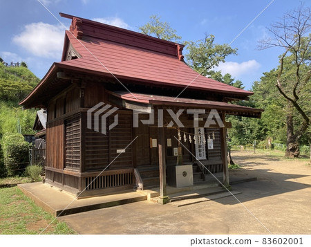It is Asama Shrine of Arahatafuji in Yamaguchi, Tokorozawa City, Saitama Prefecture. 83602001