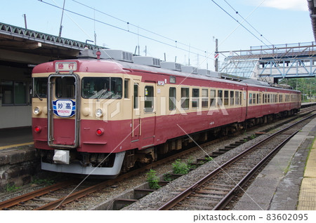 Echigo Tokimeki Railway Series 455 Express Myoko Myoko Kogen Station 83602095