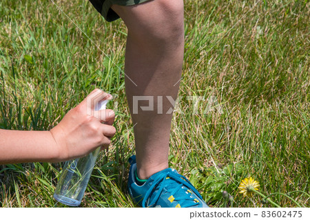 Insect repellent scene Summer field Insect repellent scene Summer field 83602475