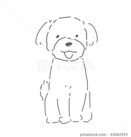 玩具貴賓犬坐 玩具貴賓犬坐 83602955