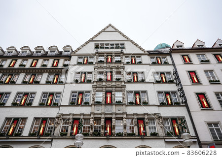 The Neuhauser street is one of the oldest shopping streets in Munich, Germany The Neuhauser street is one of the oldest shopping streets in Munich, Germany 83606228