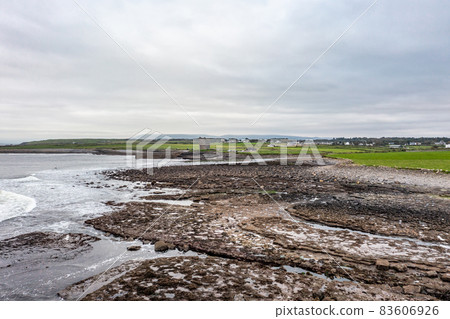 The Easky coast close to the Castle in County Sligo - Republic of Ireland The Easky coast close to the Castle in County Sligo - Republic of Ireland 83606926