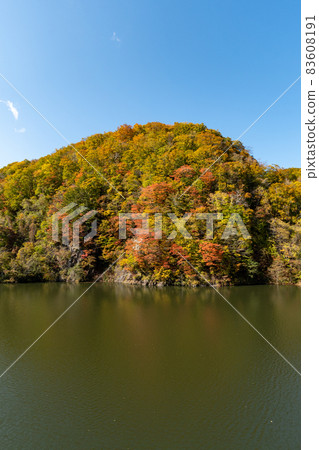 壩_湖_秋_秋葉 83608191