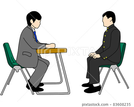 Interview / Student - Stock Illustration [83608235] - PIXTA