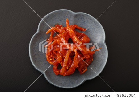 Dried squid kimchi 83612094