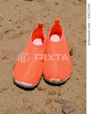 Women's shoes for swimming in the sea where the bottom is rocky, sea urchins and corals 83612348