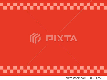 Background checkered pattern top and bottom white frame red Background checkered pattern top and bottom white frame red 83612516