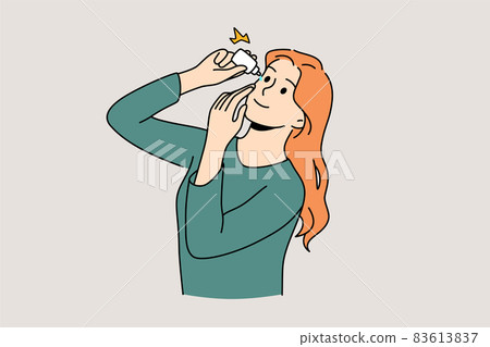 Healthcare and eyes hygiene concept 83613837