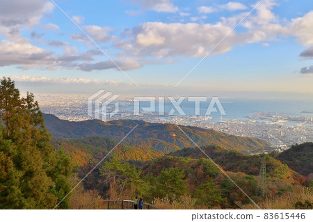 [兵庫]從六甲山看紅葉 83615446
