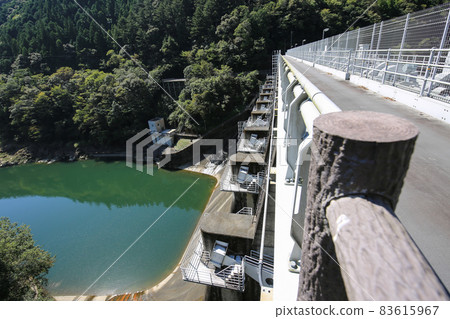 Kochi Prefecture Shimanto Town Tsuga Dam Dam Lake Kochi Prefecture Shimanto Town Tsuga Dam Dam Lake 83615967