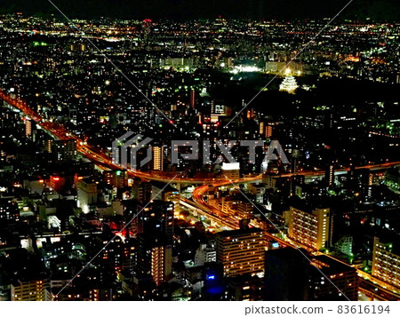 名古屋的夜景 名古屋的夜景 83616194