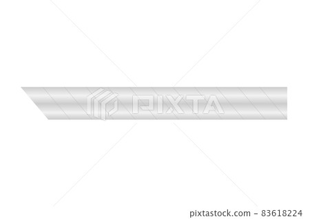 Illustration of a replacement blade for a utility knife 83618224