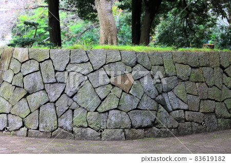 Stone wall (random stacking) image Stone wall (random stacking) image 83619182
