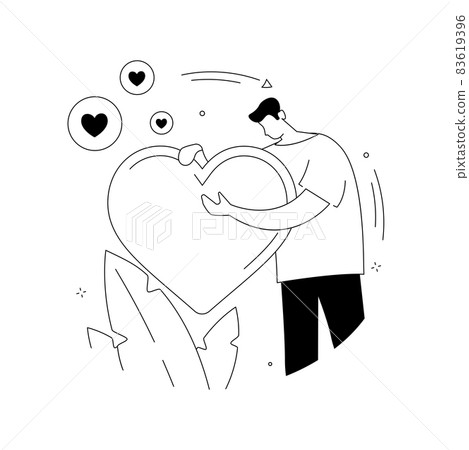 Self-concept abstract concept vector illustration. Self-concept abstract concept vector illustration. 83619396