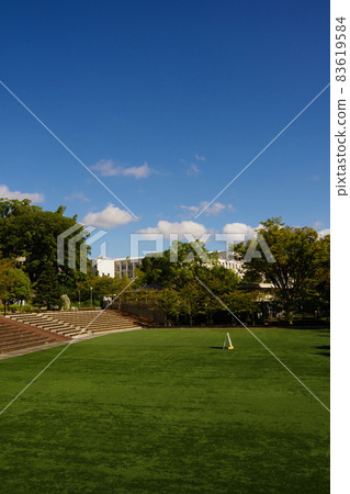校園學生生活大學草坪開放空間學校建築學習場所 83619584