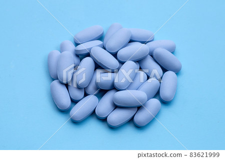 PrEP ( Pre-Exposure Prophylaxis) blue pills used to prevent HIV PrEP ( Pre-Exposure Prophylaxis) blue pills used to prevent HIV 83621999