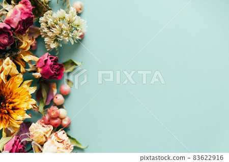 Dried flower flower background material Dried flower flower background material 83622916