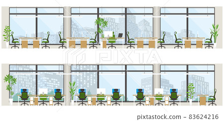 Office vector illustration Office vector illustration 83624216