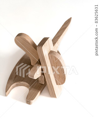 Two wooden pads made of beech for wet-heat treatment on an iron. 83625631