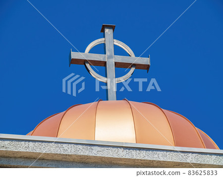 Sunny view of the St Peter the Apostle church Sunny view of the St Peter the Apostle church 83625833