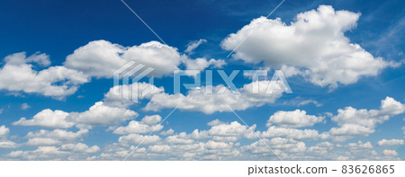 blue sky with white cloudy 83626865