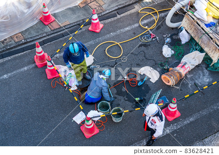 Sewerage maintenance lifeline repair 83628421