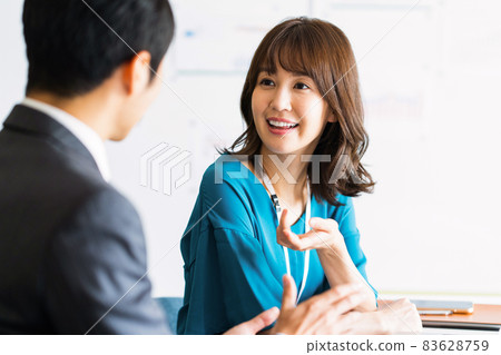 Business Office Conference Presentation Businessman 83628759