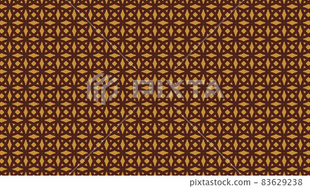 Geometric pattern brown - Stock Illustration [83629238] - PIXTA