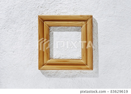 Blank wooden picture frame Blank wooden picture frame 83629619