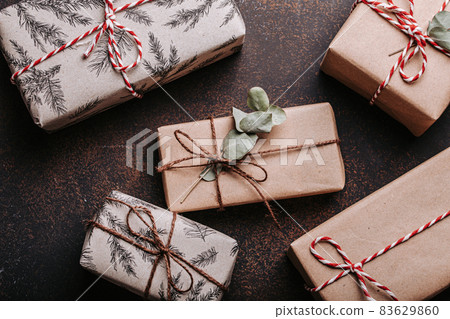 Minimalistic Christmas presents 83629860