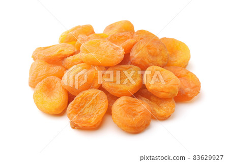 Heap of dried apricots Heap of dried apricots 83629927