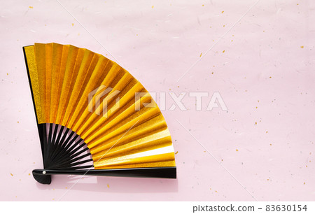 慶典扇子、金扇子、和服小東西 83630154
