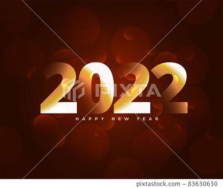 shiny red golden happy new year 2022 background shiny red golden happy new year 2022 background 83630630