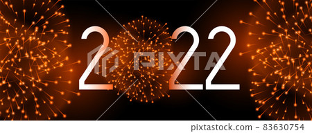 2022 new year fireworks celebration banner design 2022 new year fireworks celebration banner design 83630754