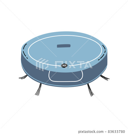 robot vacuum icon. doodle Simple element... - Stock Illustration ...