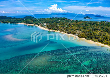 Koh Mak tropical island and its paradise beach near koh Chang, Trat, Thailand 83635721