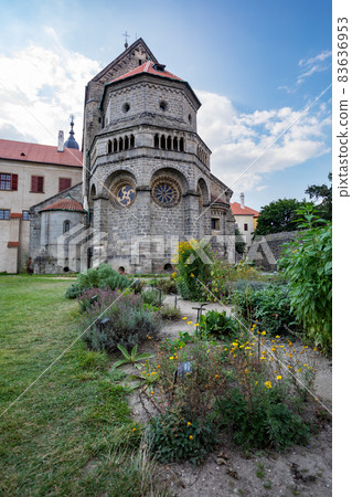 Old St. Procopius basilica and monastery, town Trebic, Czech Republic Old St. Procopius basilica and monastery, town Trebic, Czech Republic 83636953