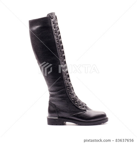 Women's boots on a white background 83637656