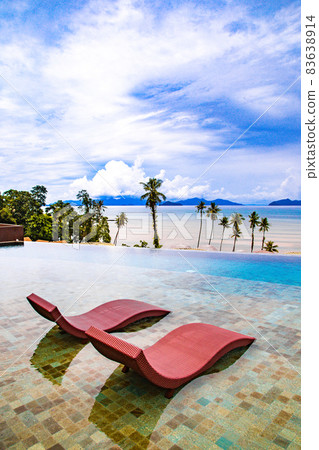 Koh Mak tropical island, paradise beach and resort, near koh Chang, Trat, Thailand 83638914