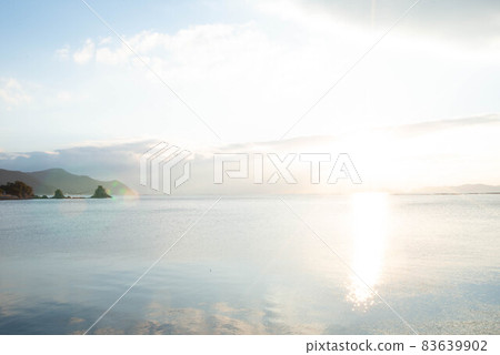 Saiki City (Kamiura Town) Bungo Futamigaura Sunrise 83639902