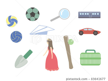 Various play equipment sets 83641677