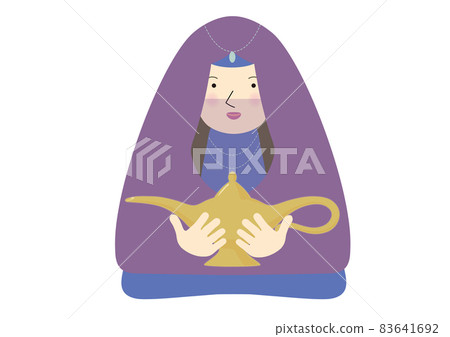 拿著神燈的蒙面女人 拿著神燈的蒙面女人 83641692