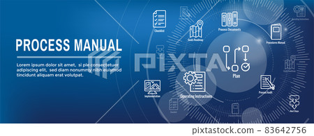 Standard Procedures for Operating a Business - Manual, Steps, and Implementation including outline icon sop web header banner Standard Procedures for Operating a Business - Manual, Steps, and Implementation including outline icon sop web header banner 83642756