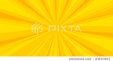 Pop art yellow comics book cartoon cover 83643601