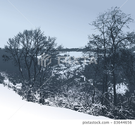 Winter landscape Winter landscape 83644656