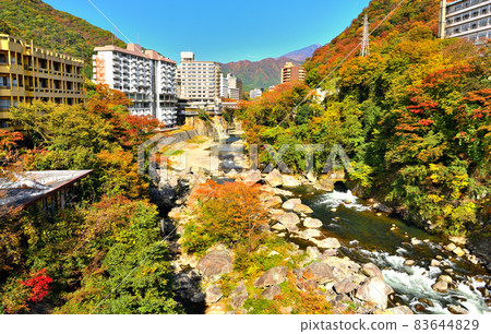 鬼怒川溫泉染紅葉 83644829