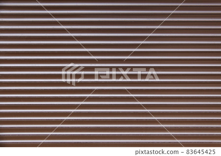Abstract metal background with brown horizontal lines 83645425
