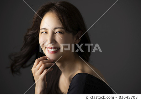 Beauty image black Beauty image black 83645708